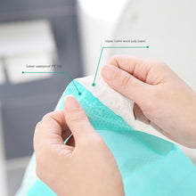 Load image into Gallery viewer, 3pcs Disposable Toilet Mat Time Set-in Tile Maternity Hospital Non-Woven Hotel
