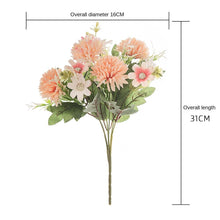 Load image into Gallery viewer, 2pcs 7-Head Oil Painting Tip Chrysanthemum Artificial Fake Flower Plants Home Decoration Wedding Bouquet
