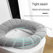 Load image into Gallery viewer, 3pcs Toilet Seat Cover Pads Home    Four Seasons plus-Sized Size Closestool  Extra Thick Band
