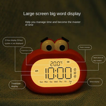 Load image into Gallery viewer, Smart Multi-Function Alarm Clock LED Display Big Mouth Alarm Clock Battery
