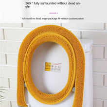 Load image into Gallery viewer, 3pcs Toilet Seat plus-Sized Household Winter Thickened Toilet Seat Cover Pad Toilet Seat Cover Washer
