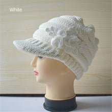 Load image into Gallery viewer, Warm Winter Knit Beanie Hats Autumn Women's Wool Duck Tongue Earmuffs Unisex
