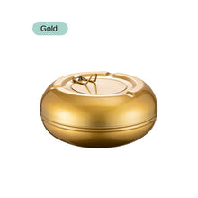 Load image into Gallery viewer, Ashtray Bar Hotel Metal  Stainless Steel Windproof  Lid Ashtray
