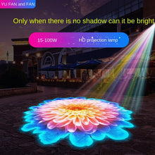 Lade das Bild in den Galerie-Viewer, Head Light Outdoor Waterproof Commercial Floor Projection Lamp with Text Pattern Led
