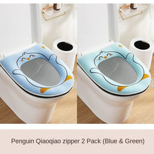 Load image into Gallery viewer, 3pcs Toilet Seat Cover Pads Cute Household  Washer Thicker
