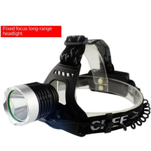 Load image into Gallery viewer, Head Light Strong Light Led Charging White Yellow Light Fixed Focus Long Shot T6 Fishing 10W
