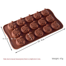 Load image into Gallery viewer, 2pc Silicone Mold Candy Chocolate Decorative Baking Mold Pudding Ice Tray Crystal Glue Mold
