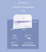 Load image into Gallery viewer, 3pcs Water Soluble Degradable Disposable Toilet Mat 1/2 Fold Protoplasm Paper 200 Pieces
