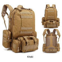 Lade das Bild in den Galerie-Viewer, Men's Camouflage Large-Capacity Backpack, Hiking Backpack Outdoor Military Fans

