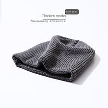 Lade das Bild in den Galerie-Viewer, Warm Winter Knit Beanie Hats Men and Women [Thickened] Street Hooligans Yupi Melon Skin Wool Winter Unisex

