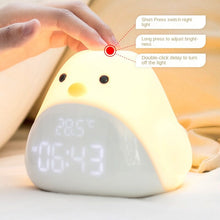 Load image into Gallery viewer, Smart Multi-Function Alarm Clock LED Display Lovely Birds Night Light Electronic Alarm Clock for Children
