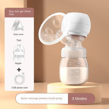 Load image into Gallery viewer, Breast Pumps Electric Painless Massage Set Milk Integrated Manual Milker
