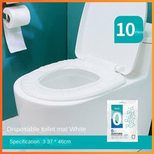 Load image into Gallery viewer, 3pcs Disposable Toilet Mat Time Set-in Tile Maternity Hospital Non-Woven Hotel
