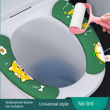 Load image into Gallery viewer, 3pcs Toilet Seat Cover Pads Household  Washer    Four Seasons Paste

