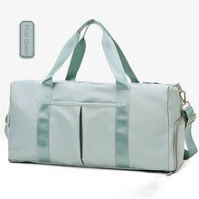 Lade das Bild in den Galerie-Viewer, Backpack Travel Bag Dry Wet Separation Sports Waterproof Yoga Shoulder Gym Bag

