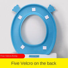 Load image into Gallery viewer, 3pcs Toilet Mat Household Toilet Seat Four Seasons Happy Day Toilet Washer Non-Silicone
