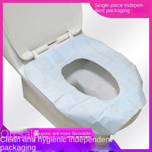 Load image into Gallery viewer, 3pcs Disposable Toilet Mat 10 Pieces Pack Cushion Paper Travel Maternity Single Piece Independent Bag
