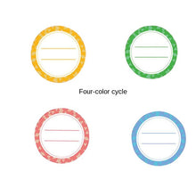 Load image into Gallery viewer, 2xXmas Christmas  Stickers Roll Label 200pcs 2 Inch 4 Colors 50mm Food Glass Jar Date Self-Adhesive Removable Logo
