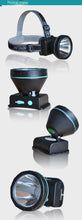 Load image into Gallery viewer, Led Rechargeable Headlamp Double Lithium Battery Headlamp High Brightness
