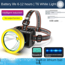 Load image into Gallery viewer, Head Light Aluminum Wheels Induction Strong Long-Range Lithium Battery Ultra-Long Life Battery Rechargeable
