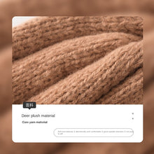 Load image into Gallery viewer, Warm Winter Knit Beanie Hats 2021 Korean Autumn and Winter  Light Board Strip Women Unisex
