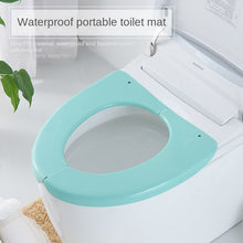 Load image into Gallery viewer, 3pcs Toilet Seat Cover Pads Folding Plastic   Sanitary Cushion Ferrule Joint Rental Public  Sanitary Pad
