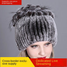 Load image into Gallery viewer, Warm Winter Knit Beanie Hats  Wool Woven Thickened Autumn and Winter Warm Colorful Unisex
