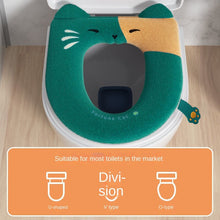 Load image into Gallery viewer, 3pcs Toilet Seat Cover Pads Cushion Four Seasons Household   Cute   Thicker Winter
