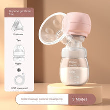 Load image into Gallery viewer, Breast Pumps Electric Painless Massage Set Milk Integrated Manual Milker
