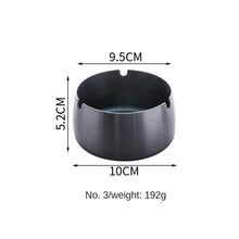 Lade das Bild in den Galerie-Viewer, Ashtray Metal  Thick Windproof Hotel s Stainless Steel Ashtray
