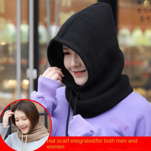 Load image into Gallery viewer, Warm Winter Knit Beanie Hats Hat One-Piece Padded Men's Autumn and Winter Cycling Wool Unisex
