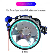 Load image into Gallery viewer, Head Light Blue Light Night Fishing Light Float Large Power Long Battery Life
