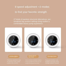 Load image into Gallery viewer, Breast Pumps Electric Painless Massage Set Milk Integrated Manual Milker

