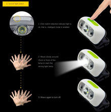 Lade das Bild in den Galerie-Viewer, Head Light USB Charging Strong Light Led Induction USB Charging
