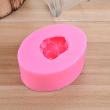 Load image into Gallery viewer, 3D 4 Peach Blossom Plum Blossom Flower Silicone Mold for Home Homemade Soap Aromatherapy Candle Cake Decoration
