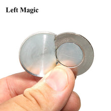 Load image into Gallery viewer, Special Magnetic Flipper Coin Magic Tricks Stage Street Close Up Comedy Props
