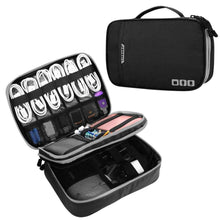 Load image into Gallery viewer, Travel Cable Storage Multi-Function Digital Storage Bag Gadget Organizer  Digital  Pouch Ipad Earphone Charge Double Layer
