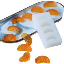 Load image into Gallery viewer, 3D Orange Petal Strawberry Silicone Moolds for Home Homemade Soap Cake Candle Cake Decoration
