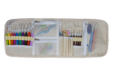 Load image into Gallery viewer, 12 Extended Elephant Canvas Crochet Hook Set

