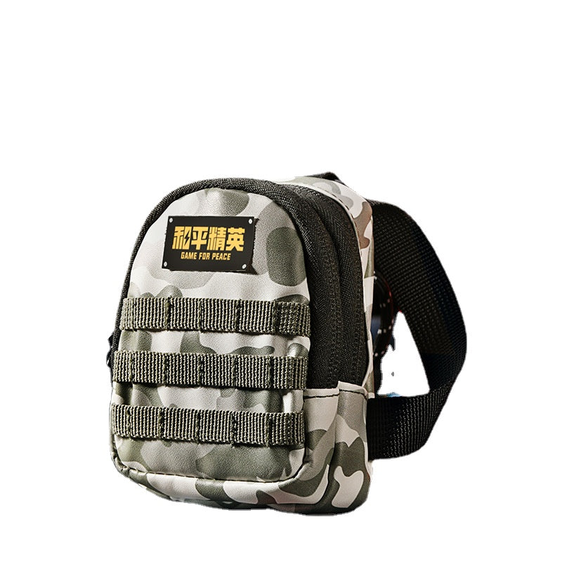Digital Packet Pendant Mini Backpack Key Case Earphone Bag