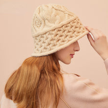 Load image into Gallery viewer, Warm Winter Knit Beanie Hats Pullover Wool Knit Japanese Cold-Proof Plush Thickened Unisex
