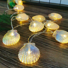 Lade das Bild in den Galerie-Viewer, 1.5/3M Christmas Decor LED Seashell Fairy String Light Lamp
