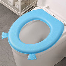 Load image into Gallery viewer, 3pcs Toilet Mat Household Toilet Seat Four Seasons Happy Day Toilet Washer Non-Silicone
