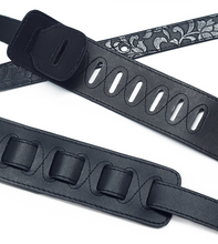 Load image into Gallery viewer, Wear-Resistant Guitar Strap Pu Embossed Bass Strap
