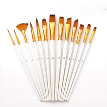 Load image into Gallery viewer, 13 PCs Double Color Nylon Hair Brush Gouache Watercolor Painting Brush Pen Set
