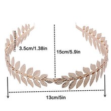 Lade das Bild in den Galerie-Viewer, 1Pcs Party Jewelry Headwear Leaf Headband Headdress Hair Crown Women Girls Gift
