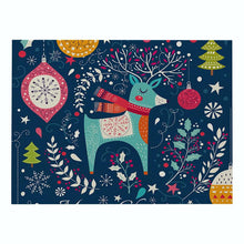 Load image into Gallery viewer, 2pcs Christmas Tablecloths Cartoon Printed Placemats Insulated And Waterproof Table Mats
