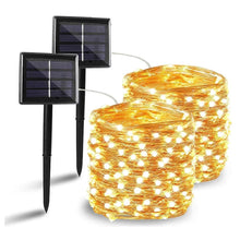 Load image into Gallery viewer, 10M 100LED / 20M 200LED Solar Led Waterproof For Garden Decoration Outdoor DIY Christmas Easy To Install
