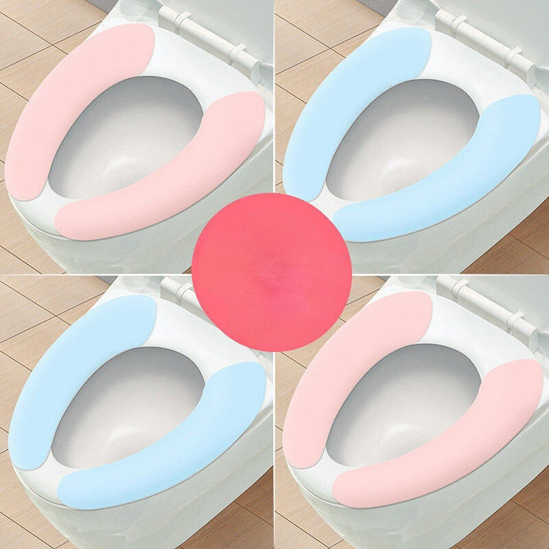 3pcs Toilet Seat Cover Pads Washer    Thicker Fleece Four Seasons Set