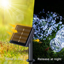 Lade das Bild in den Galerie-Viewer, 12M/22M LED Solar Light Outdoor Lamp String Lights For Holiday Christmas Party Garden Garland
